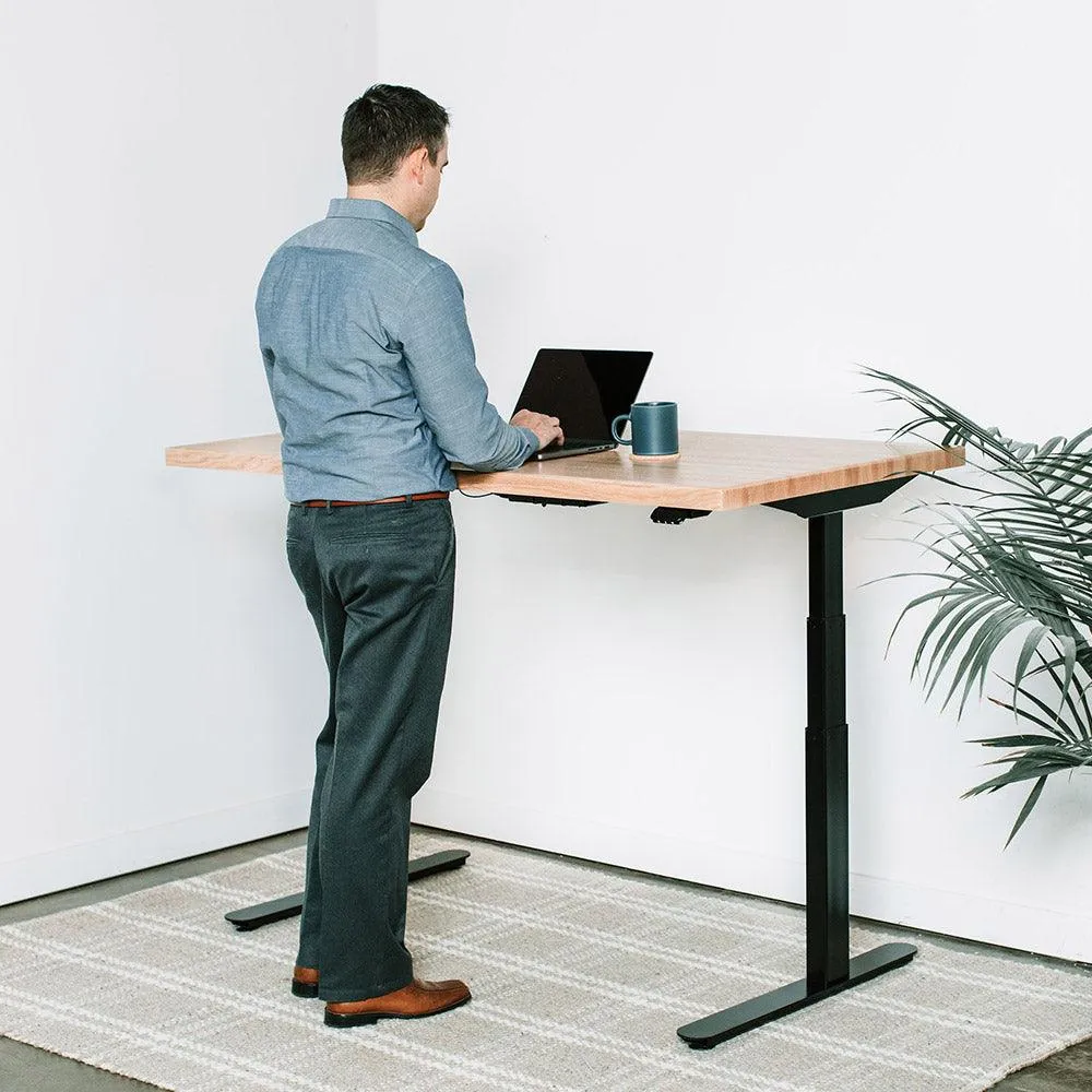 Lander Standing Desk - Butcher Block