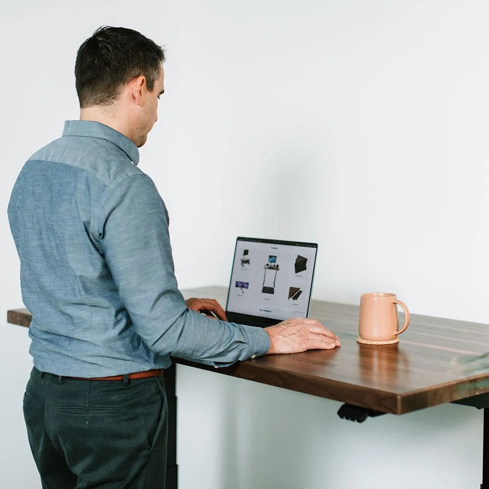 Lander Standing Desk - Butcher Block