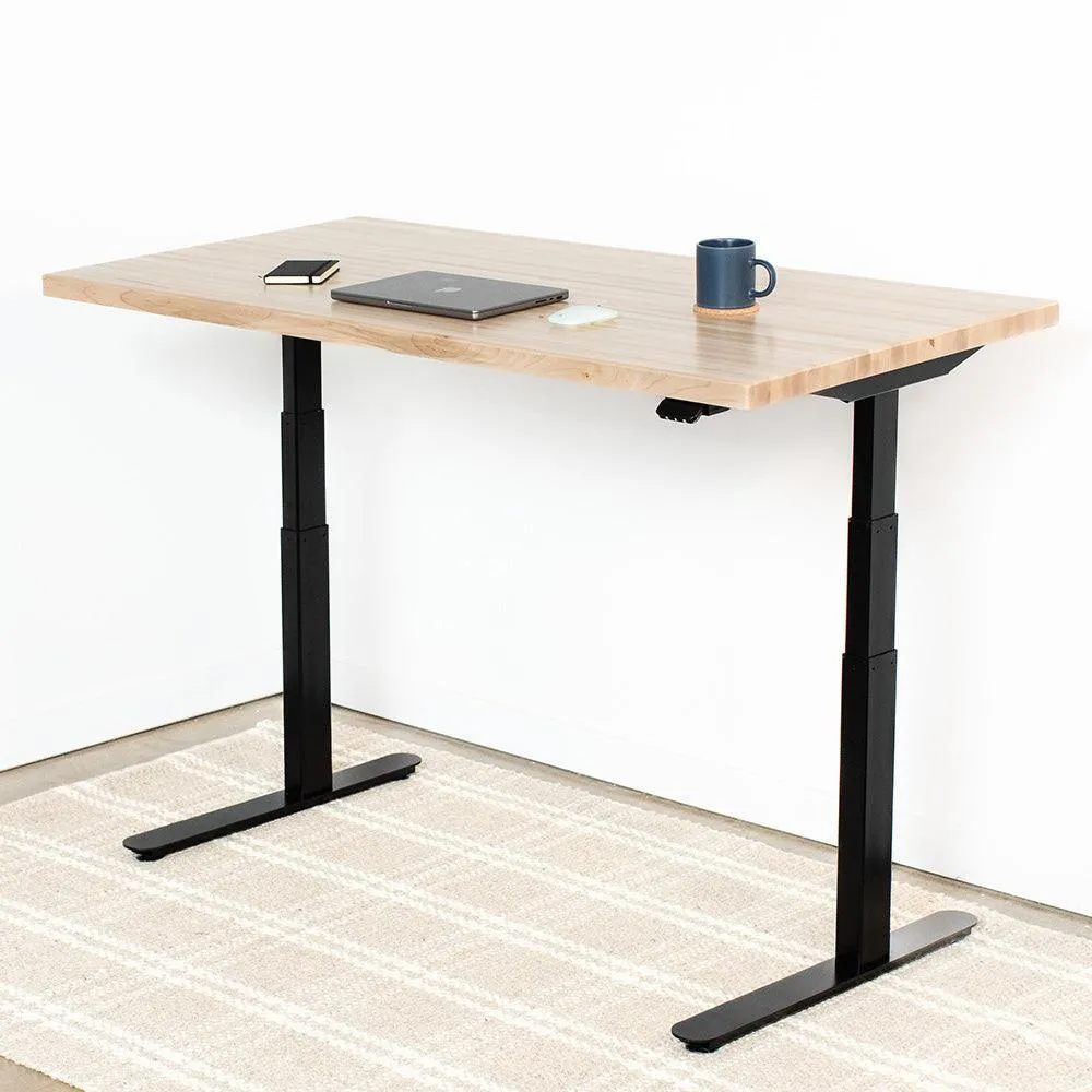 Lander Standing Desk - Butcher Block