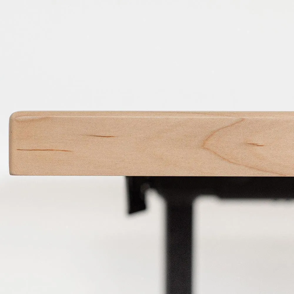 Lander Standing Desk - Butcher Block