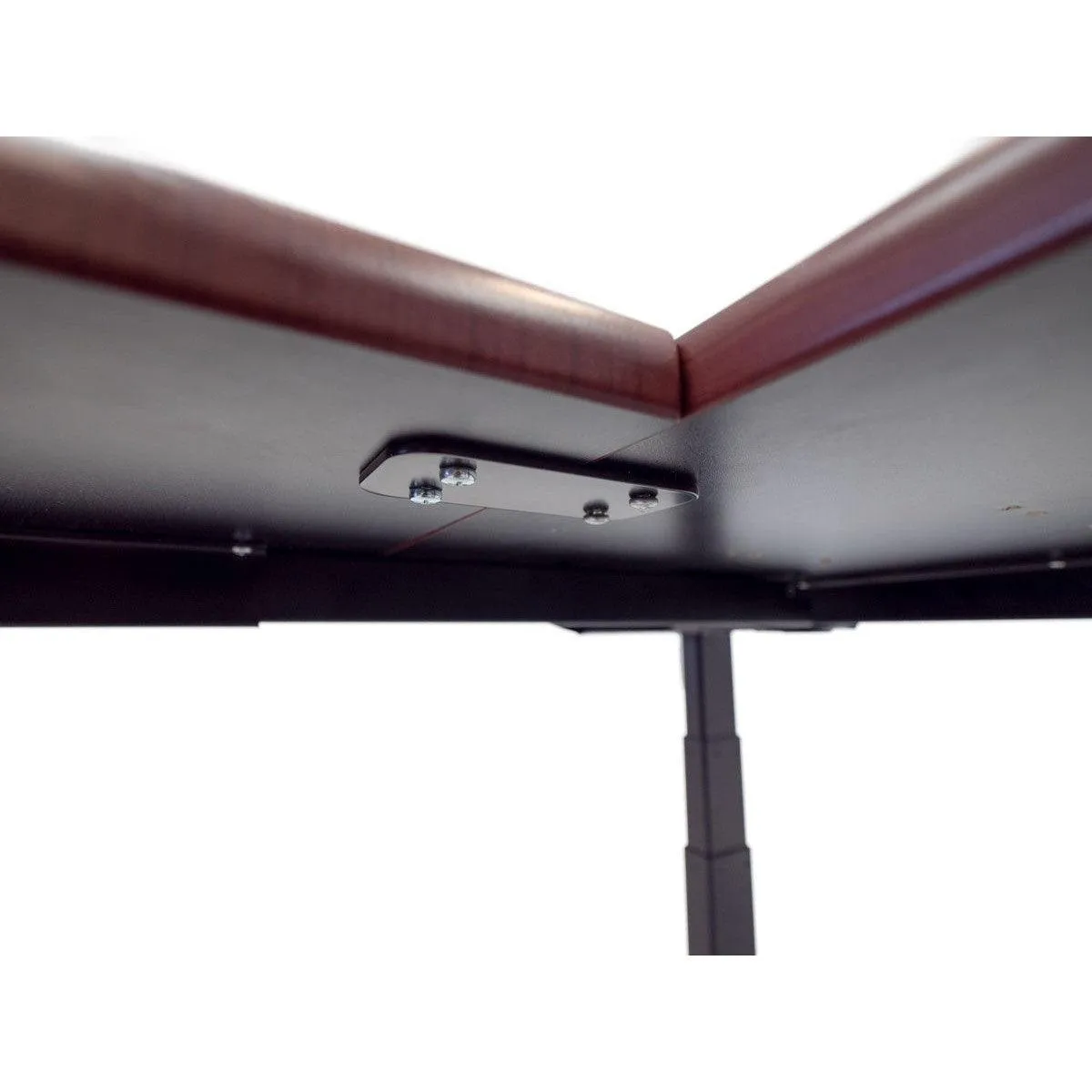 Lander Standing L-Desk - 3D Laminate