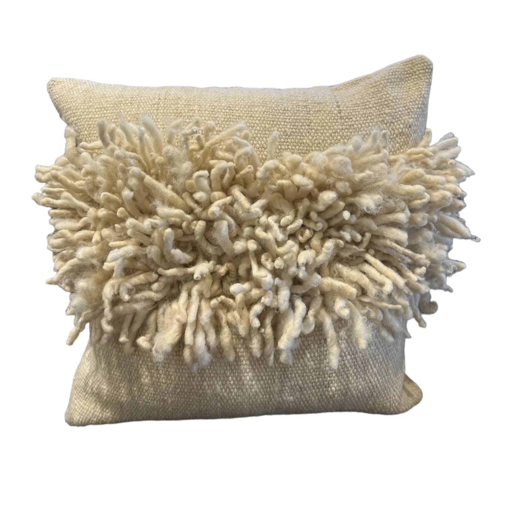 Makun Dreadlocks Pillow White