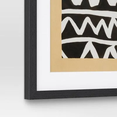 Open Box - (Set of 2) 16" x 20" Vase Set I and II Framed Decorative Wall Art Set with Mat