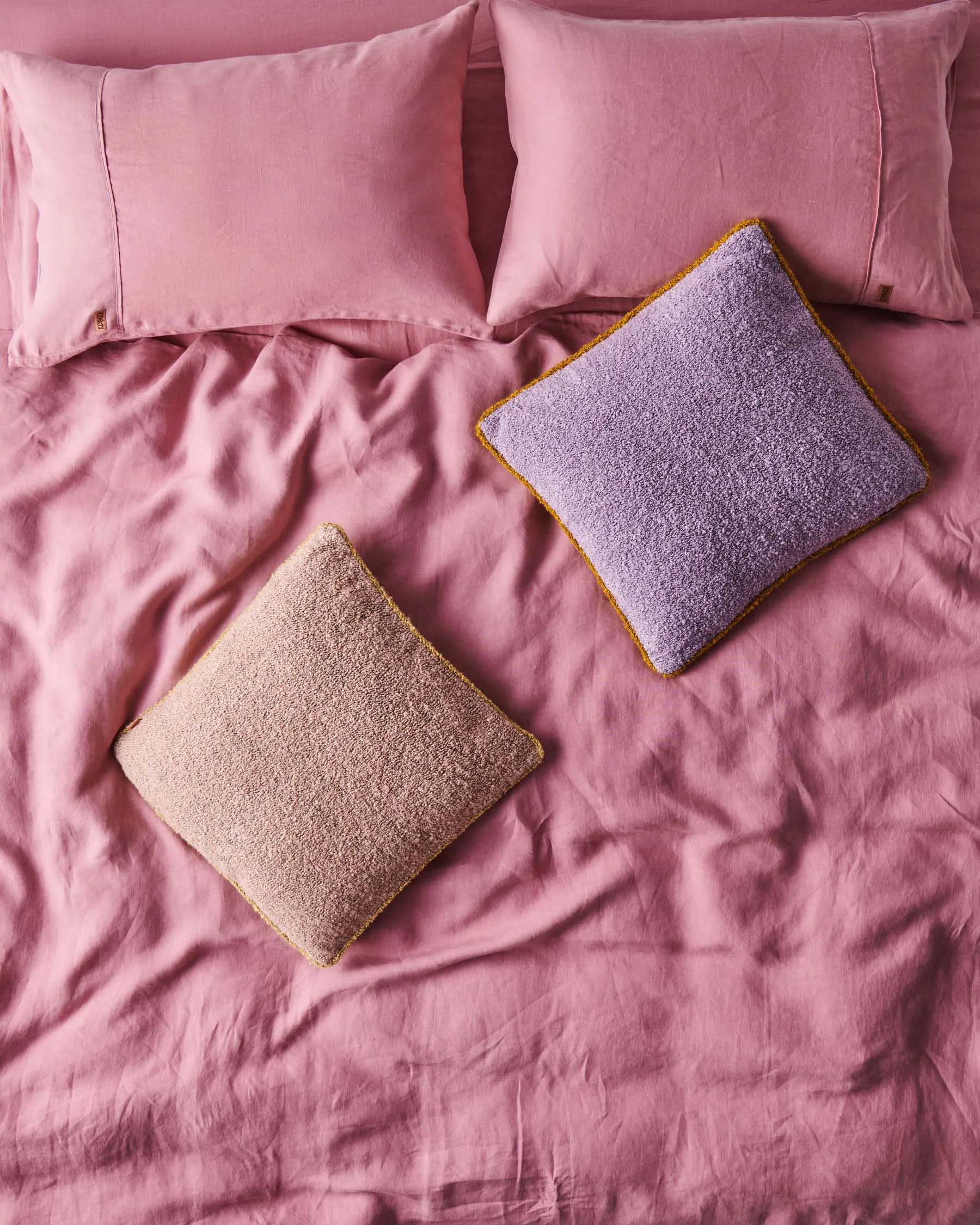 Provence Square Boucle Cushion