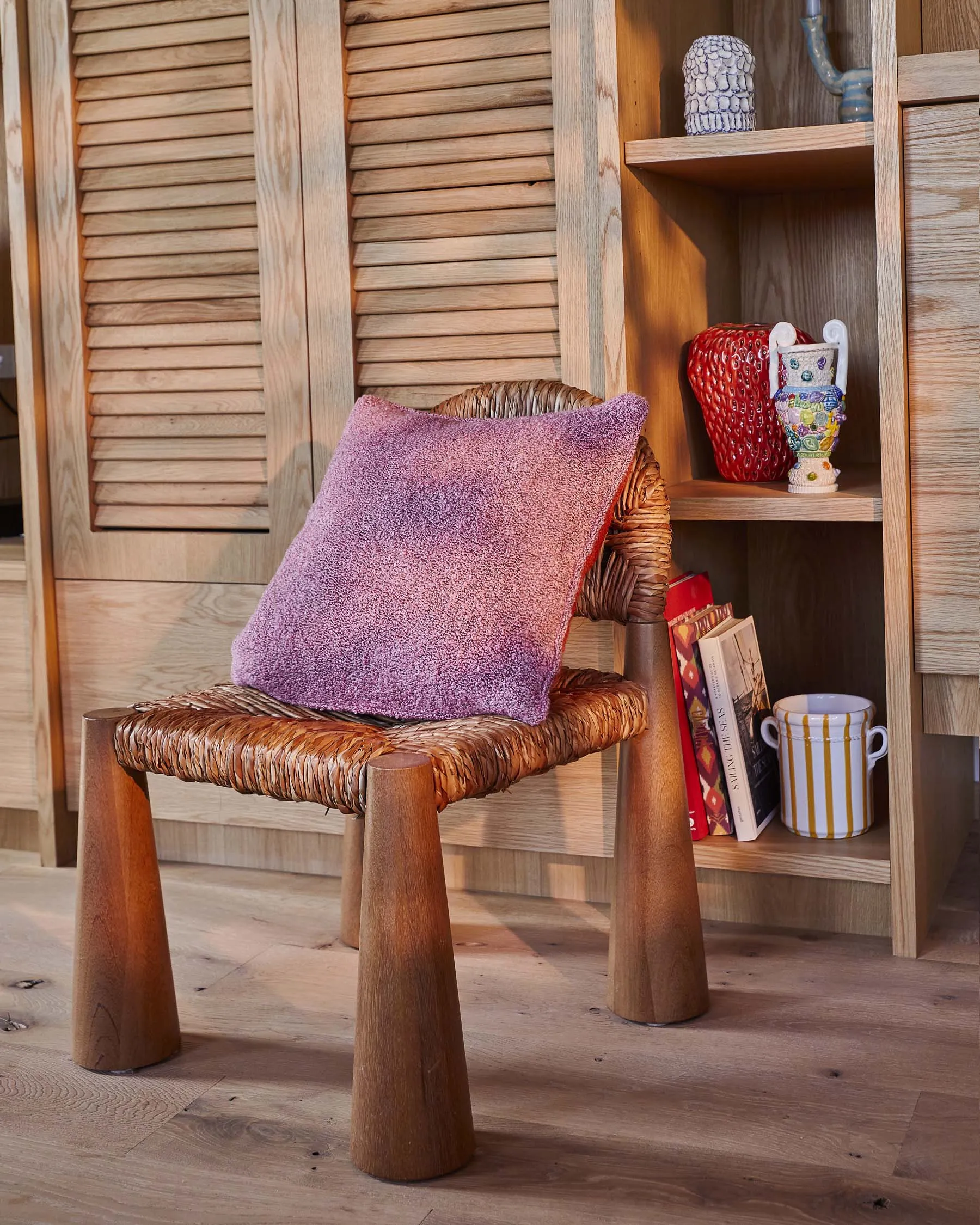 Provence Square Boucle Cushion