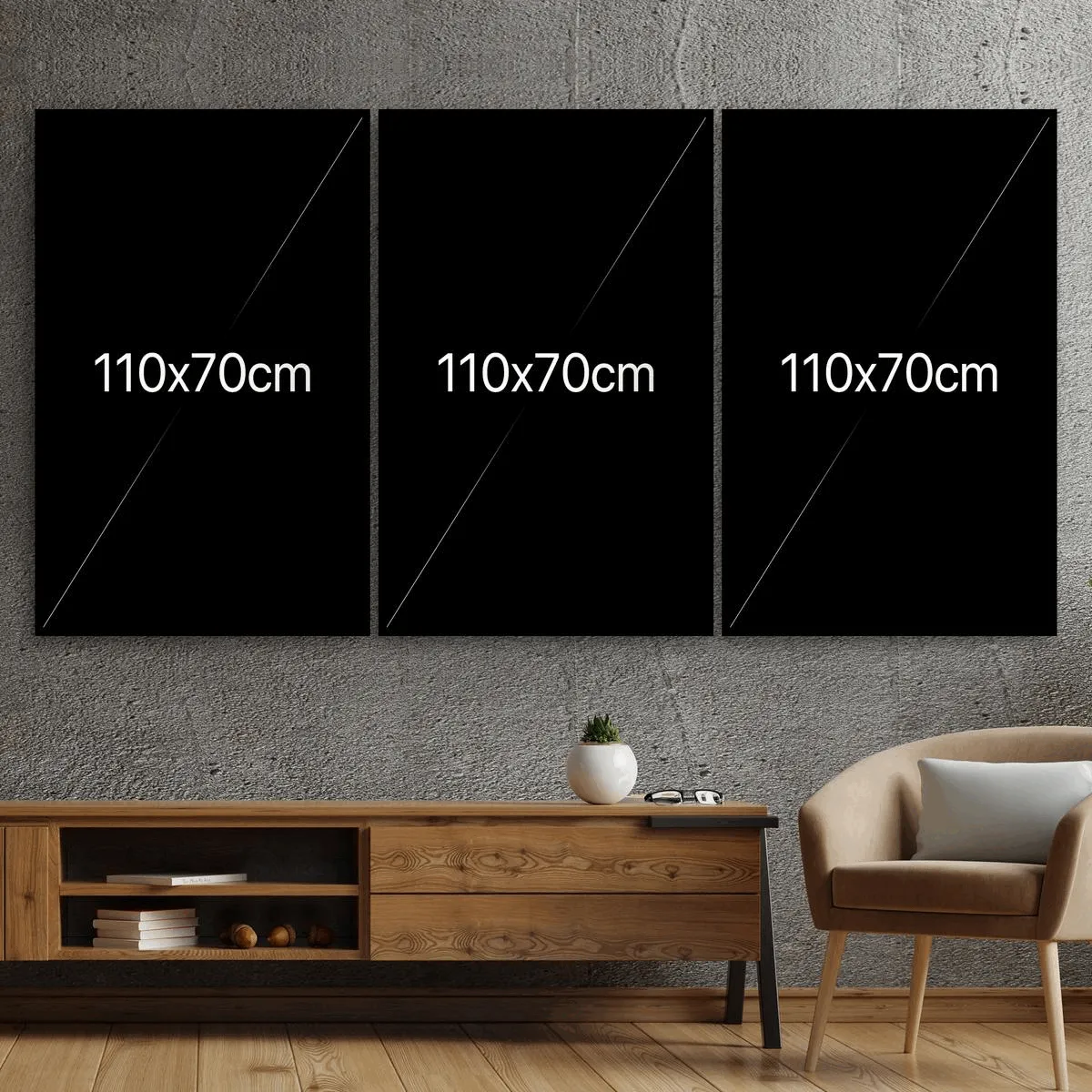 ."Dream World". Contemporary Gallery Collection Glass Wall Art