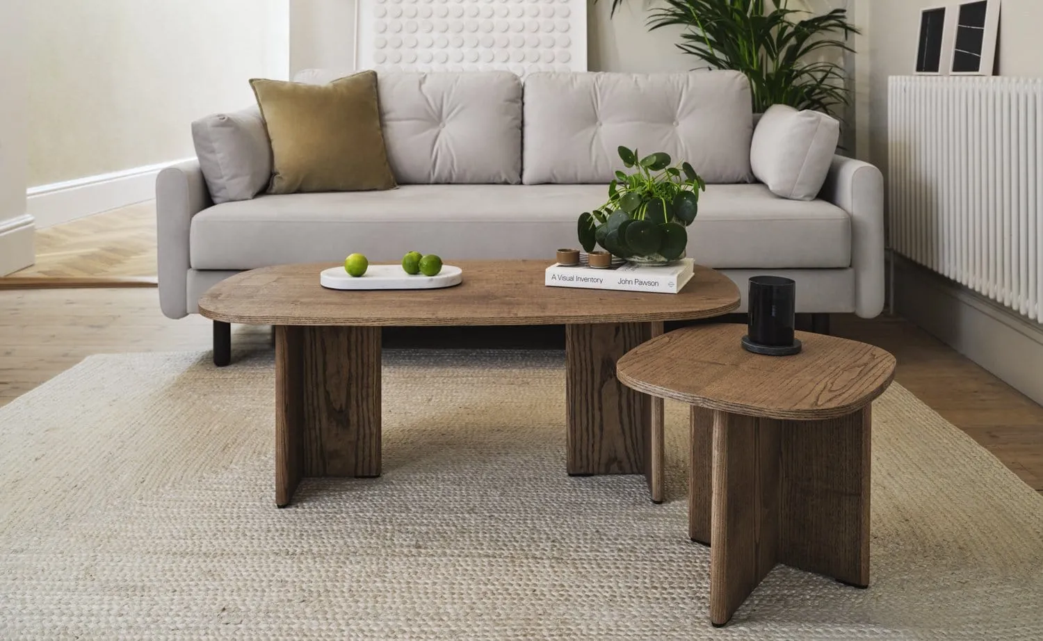 Refurbished Model B Modern Wood Coffee Table