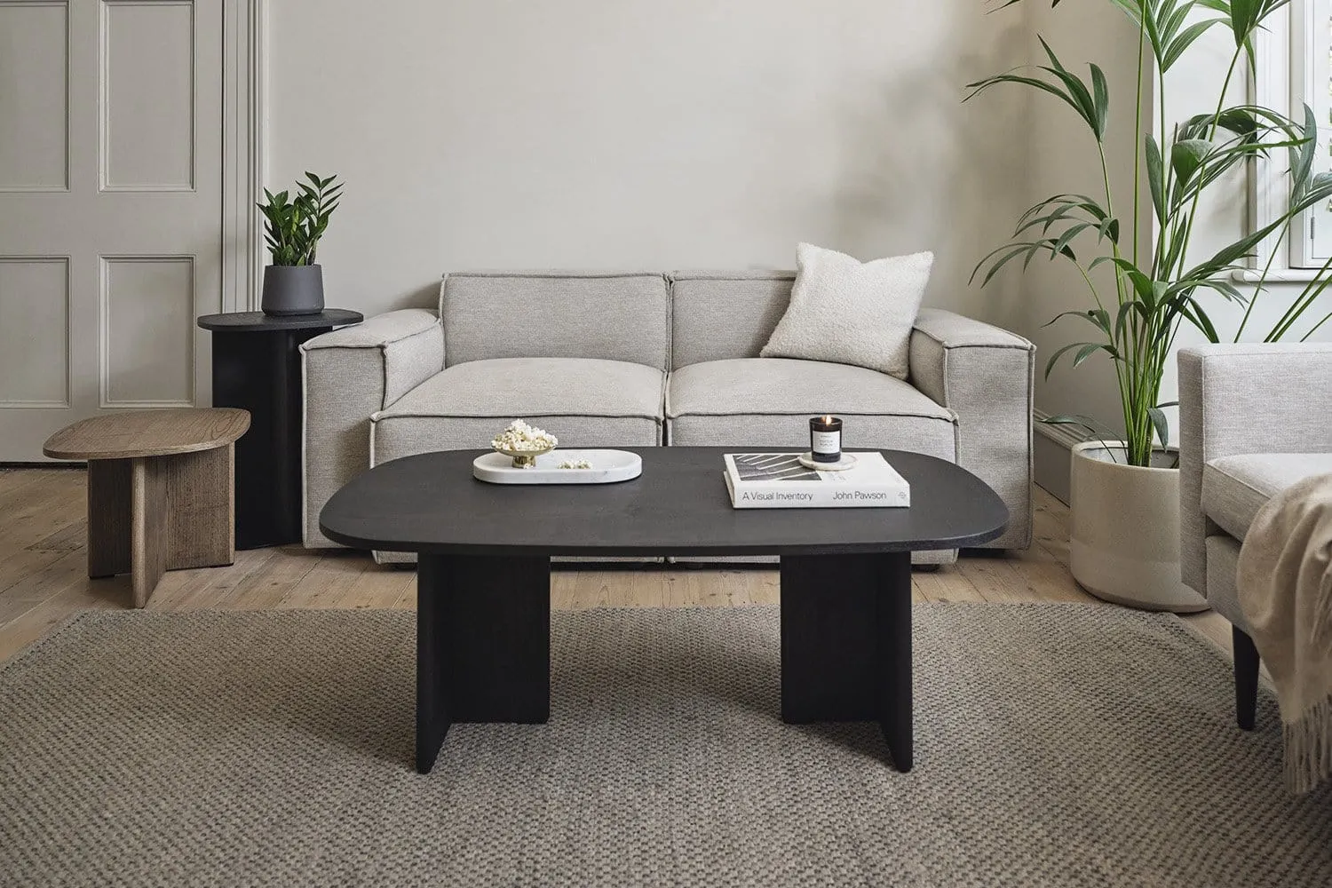 Refurbished Model B Modern Wood Coffee Table