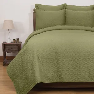 Regent Matelasse Quilt Set