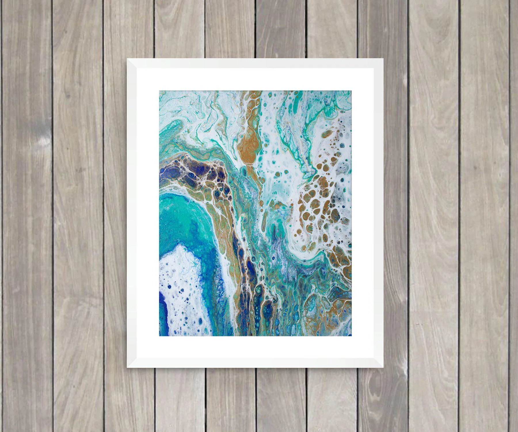 Sapphire Shores Painting Premium Print