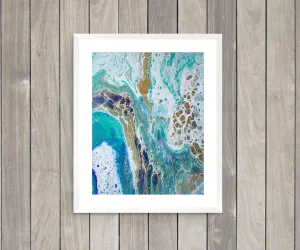 Sapphire Shores Painting Premium Print