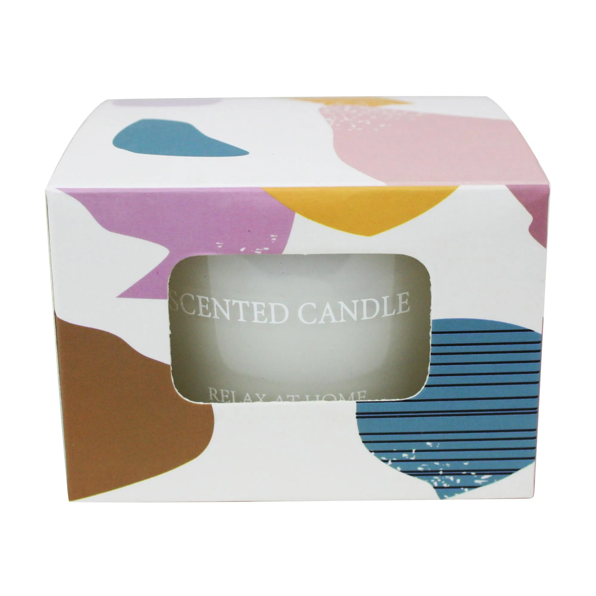 Scented Glass Candle - White Tea Orchid