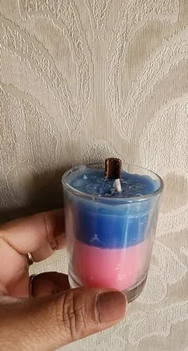 SCIIAN Candle | Scented Glass Candles | Candle for Home Decor | Home Decorative Item | Cinnamon Candle | Warm and Relaxing Fragrance for Home | Decoration Candles | Pack of 6