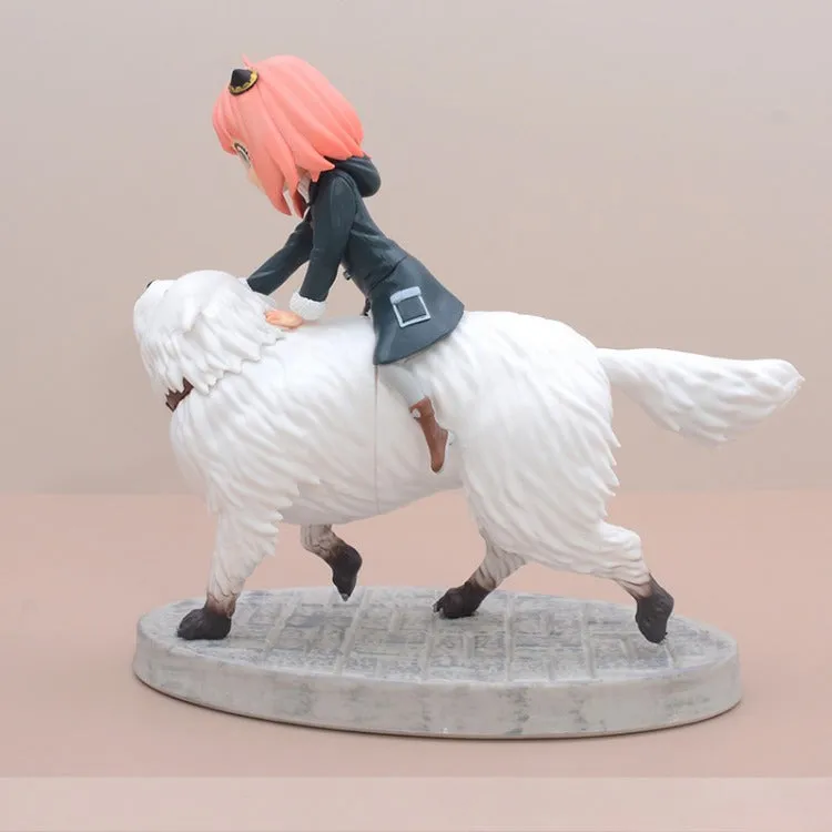 Spy X Family Anya Forger Riding a Dog PVC Action Figure | 22 CMS |