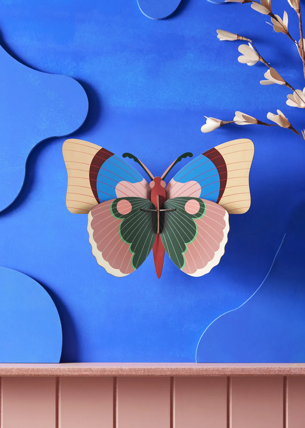 Studio Roof Big Giant Cepora Butterfly Cardboard Model