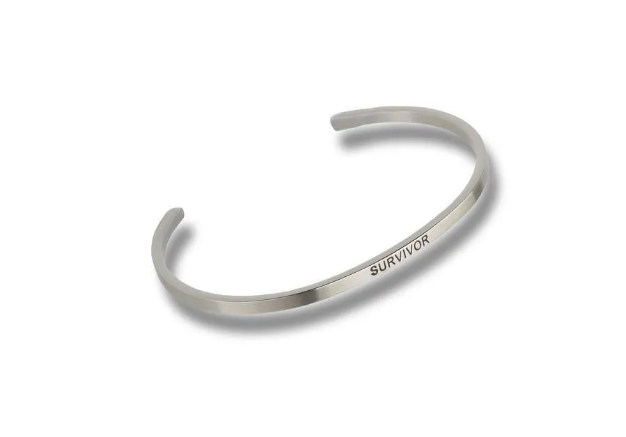 Survivor Stainless Steel Bracelet