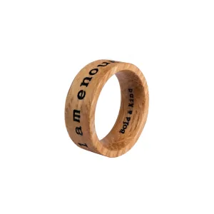 The Acceptance Band - oak finish