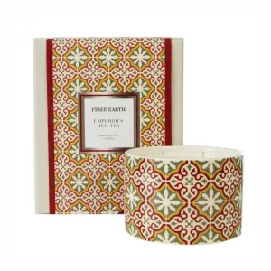 Wax Lyrical Fired Earth Emperors Red Large Candle