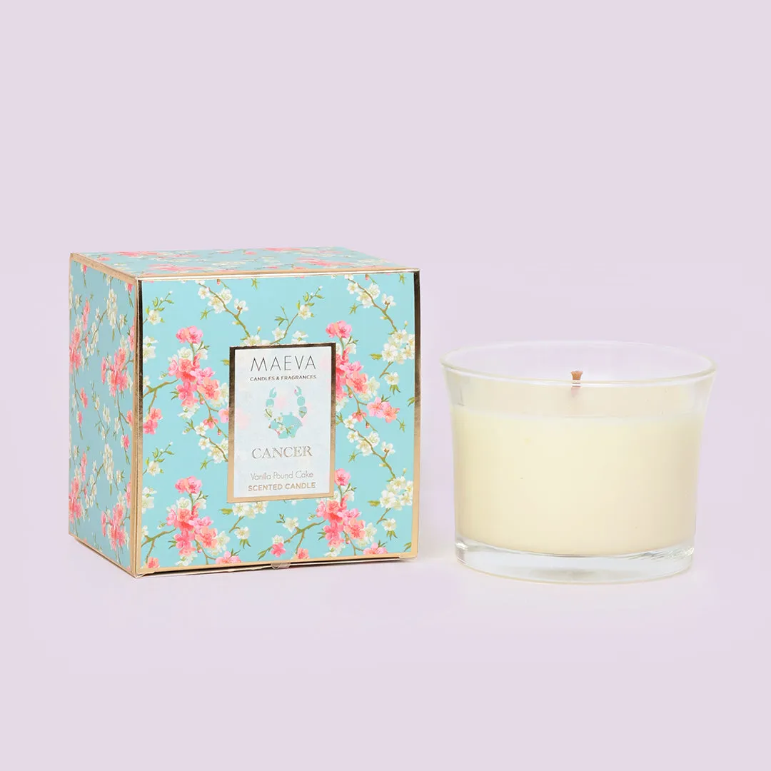 Zodiac Flared Glass Candle Online